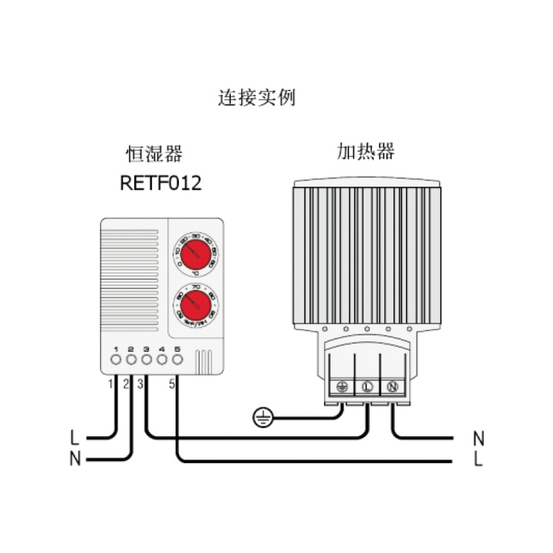 电子式温湿度控制器RETF 012